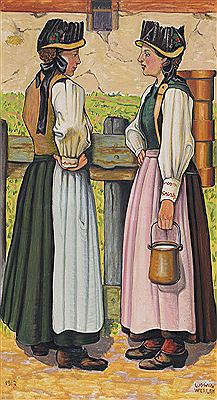 Sample artwork by Ludwig Werlen (1884 - 1928), known for painting - View similar artists and auction records