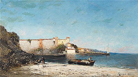 Idyllische Hafenpartie an der südfranzösischen Küste. by Frederic Marius Maniquet - Auction record, sale price, and art valuation. Compare with similar artists and explore comparable artworks.
