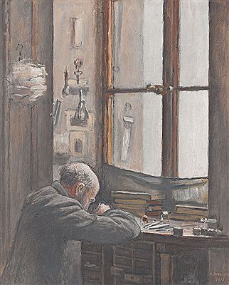 Comptoir d'horlogerie Georges Sordet by Henri Duvoisin - Auction record, sale price, and art valuation. Compare with similar artists and explore comparable artworks.