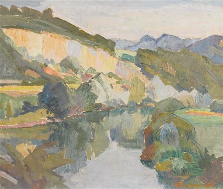 "Steinbruch bei Laufen".