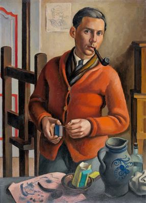 Sample artwork by Henry Meylan (1895 - 1980), known for figure, landscape, genre painting - View similar artists and auction records