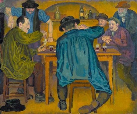 "Les joueurs de cartes".