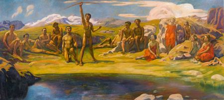 Sample artwork by Serge Pahnke (1875 - 1950), known for painting - View similar artists and auction records