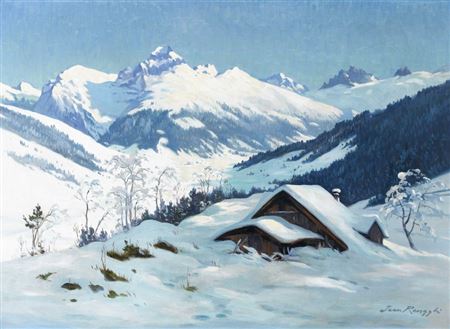 Sample artwork by Jean Joseph Seraphin Renggli II (1872 - 1937), known for painting - View similar artists and auction records