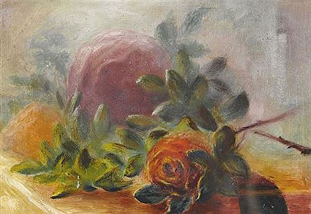 Stillleben mit Rosenzweig.
