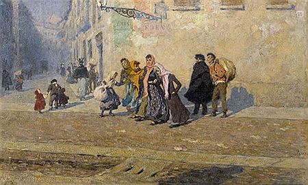 A bottega / Andando al mercato.