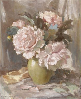 Pfingstrosen. by Paul Gerhard Gmunder - Auction record, sale price, and art valuation. Compare with similar artists and explore comparable artworks.