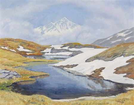 Das Weisshorn. by Ulrich Wilhelm Zuricher - Auction record, sale price, and art valuation. Compare with similar artists and explore comparable artworks.