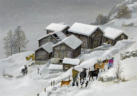 Sample artwork by Helen Gudel (Born 1935), known for painting - View similar artists and auction records