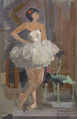 Balletttänzerin im Tutu.