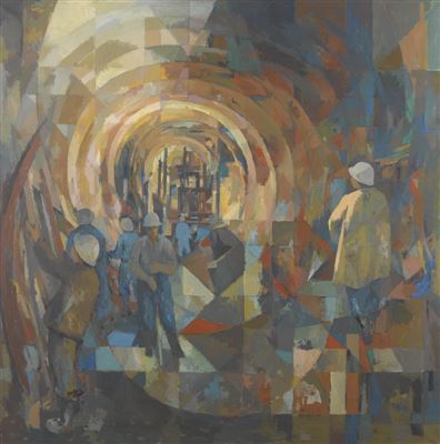 Sample artwork by Ernest Pizzotti (1905 - 1984), known for painting - View similar artists and auction records