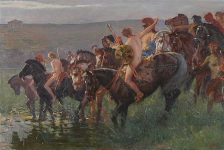 "Les Amazones" by Edouard Ravel - Auction record, sale price, and art valuation. Compare with similar artists and explore comparable artworks.