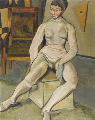 "Nature morte au mannequin".
