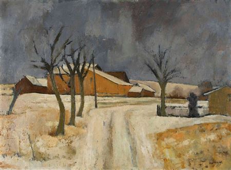 "Neige à Chevrens".