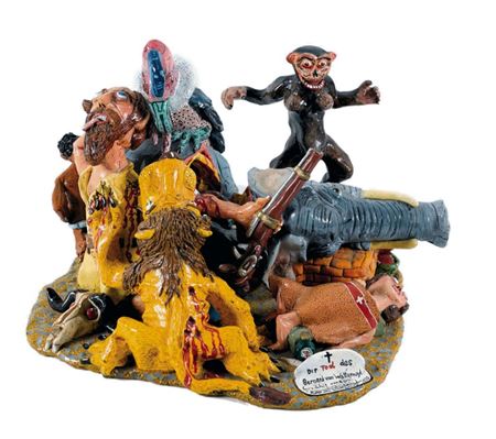 Sample artwork by Peter Von Wattenwyl (Born 1942), known for sculpture - View similar artists and auction records