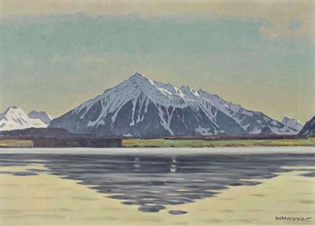 Der Niesen am Thunersee by Willi Monnier - Auction record, sale price, and art valuation. Compare with similar artists and explore comparable artworks.