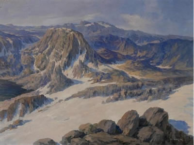 "Totes Gebirge im Hintergrund der Dachstein" by Eduard Uhlik - Auction record, sale price, and art valuation. Compare with similar artists and explore comparable artworks.