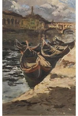 Ponte Vecchio in Florenz by Enrique Vera Sales - Auction record, sale price, and art valuation. Compare with similar artists and explore comparable artworks.