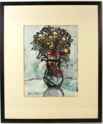 Blumenstrauß in Vase by Ernst Posch - Auction record, sale price, and art valuation. Compare with similar artists and explore comparable artworks.