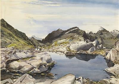 Sample artwork by Peter Stubinger (1911 - 1987), known for painting - View similar artists and auction records