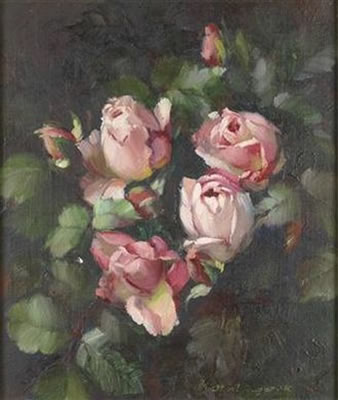Stillleben mit Rosen