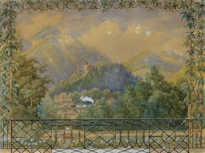 Blick von der Terasse by Raimund Mossmer - Auction record, sale price, and art valuation. Compare with similar artists and explore comparable artworks.