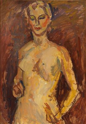 Weiblicher Halbakt by Leo Abramowicz - Auction record, sale price, and art valuation. Compare with similar artists and explore comparable artworks.