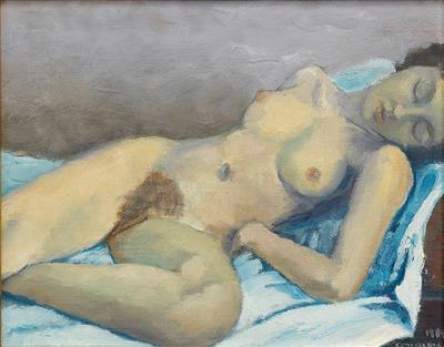 Sample artwork by August Trummer (Born 1946), known for painting - View similar artists and auction records