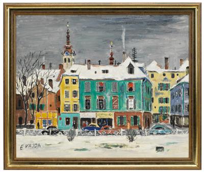 Sample artwork by Elek Vajda (1904 - 1980), known for painting - View similar artists and auction records