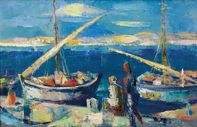 Sample artwork by Ernst Reno Jungel (1893 - 1982), known for painting - View similar artists and auction records