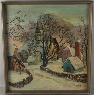 Sample artwork by Rudolf Canaval (1894 - 1970), known for painting - View similar artists and auction records