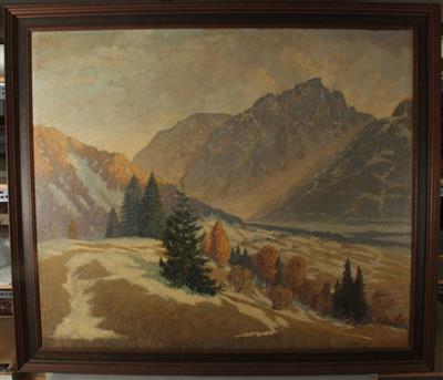 Sample artwork by Hermann Poschinger (1886 - 1965), known for paintings - View similar artists and auction records