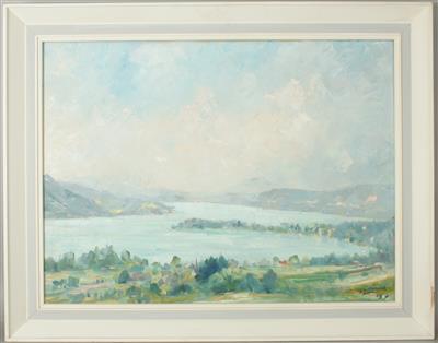"Wörthersee mit Blick auf Pörtschach"