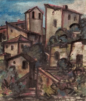 Südliche Landschaft
