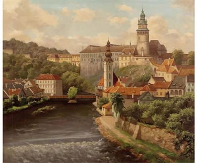 Sample artwork by Wilhelm Fischer (1912 - 1970), known for painting - View similar artists and auction records