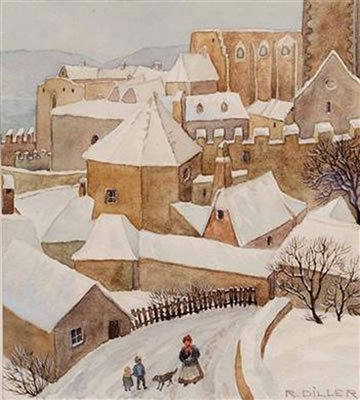Winter in Dürnstein