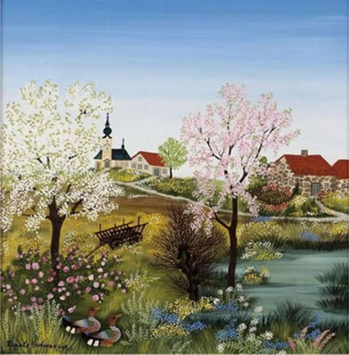 Sample artwork by Renate Schwarzer (Born 1945), known for painting - View similar artists and auction records