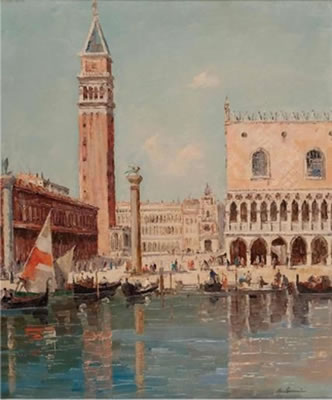 Venedig by Erich Demmin - Auction record, sale price, and art valuation. Compare with similar artists and explore comparable artworks.