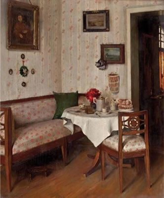 Biedermeier-Interieur