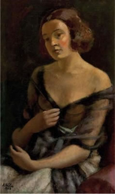 Sample artwork by Anton Hula (1896 - 1946), known for painting - View similar artists and auction records