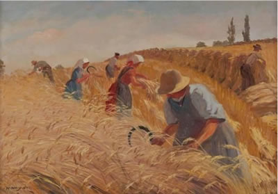Kornernte by Karl Hayd - Auction record, sale price, and art valuation. Compare with similar artists and explore comparable artworks.