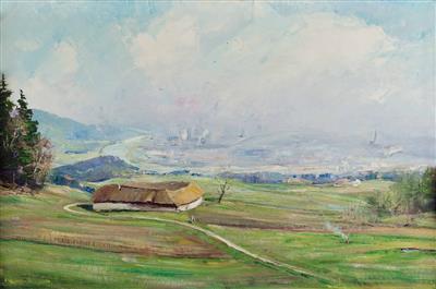 Blick von Mühlviertel auf Linz by Othmar Wagner - Auction record, sale price, and art valuation. Compare with similar artists and explore comparable artworks.