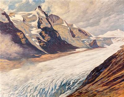 Großglockner by Robert Zinner - Auction record, sale price, and art valuation. Compare with similar artists and explore comparable artworks.