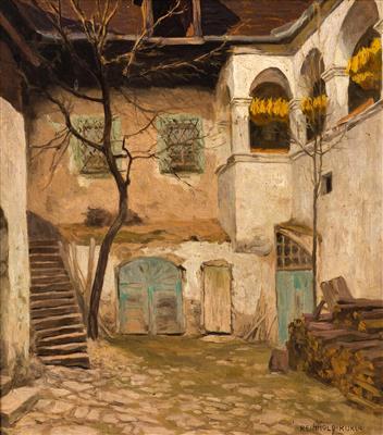 Innenhof in Weißenkirchen in der Wachau