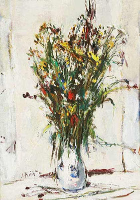 A Bouquet in a Jug by Jaroslav Kriz - Auction record, sale price, and art valuation. Compare with similar artists and explore comparable artworks.