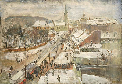 Hietzink in Winter
