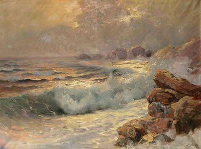 Sample artwork by Josef Svoboda (Born 1901), known for painting, marine, seascape, portraits of people in national costumes - View similar artists and auction records