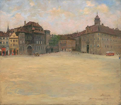 Mariánské Square in Prague