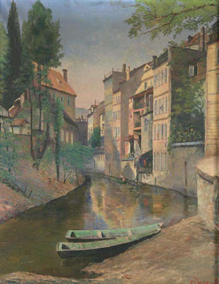The Certovka Channel in the Lesser Quarter