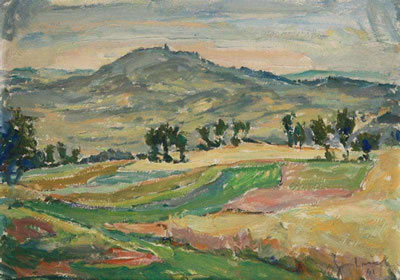 Kozákov as Seen from Rvácov